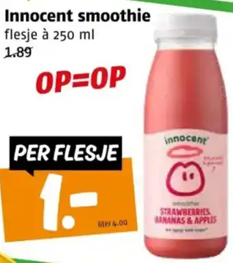 Poiesz Innocent smoothie aanbieding