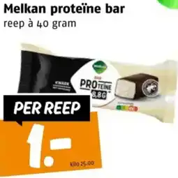 Poiesz Melkan proteïne bar aanbieding