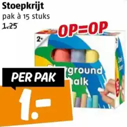 Poiesz Stoepkrijt aanbieding
