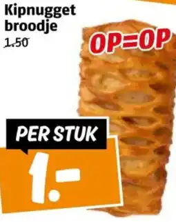 Poiesz Kipnugget broodje aanbieding