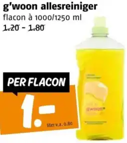 Poiesz G'woon allesreiniger aanbieding