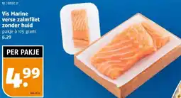 Poiesz Vis Marine verse zalmfilet zonder huid aanbieding