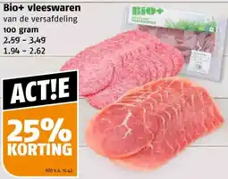 Poiesz Bio+ vleeswaren aanbieding