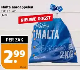 Poiesz Malta aardappelen aanbieding