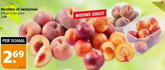 Poiesz Perziken of nectarines aanbieding