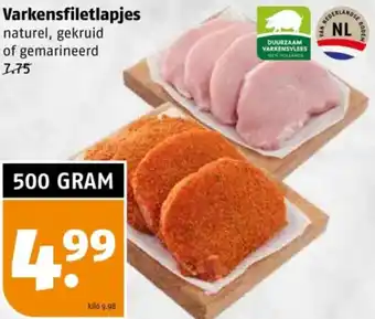 Poiesz Varkensfiletlapjes aanbieding