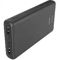 MediaMarkt HAMA 201655 Power Pack ALU15HD Antraciet aanbieding
