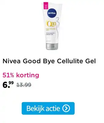 Plein.nl Nivea good bye cellulite gel 200 ml aanbieding