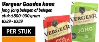 Poiesz Vergeer Goudse kaas aanbieding