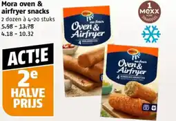 Poiesz Mora oven & airfryer snacks aanbieding