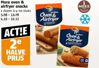 Poiesz Mora oven & airfryer snacks aanbieding