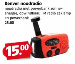 Poiesz Denver noodradio aanbieding