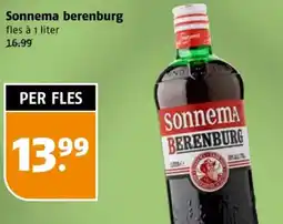 Poiesz Sonnema berenburg aanbieding