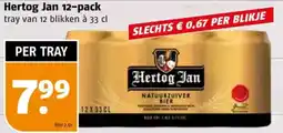 Poiesz Hertog Jan 12-pack aanbieding