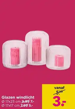 Xenos Glazen windlicht aanbieding