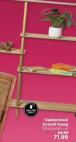 Xenos Vakkenkast Scandi hoog aanbieding