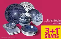 Xenos Blue print servies aanbieding