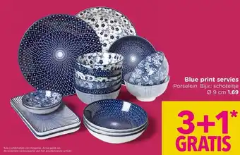 Xenos Blue print servies aanbieding