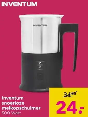 Xenos Inventum snoerloze melkopschuimer aanbieding
