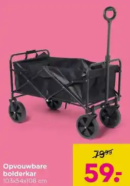 Xenos Opvouwbare bolderkar aanbieding