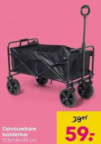 Xenos Opvouwbare bolderkar aanbieding