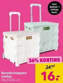 Xenos Boodschappen trolley aanbieding