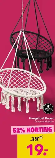 Xenos Hangstoel Knoet aanbieding