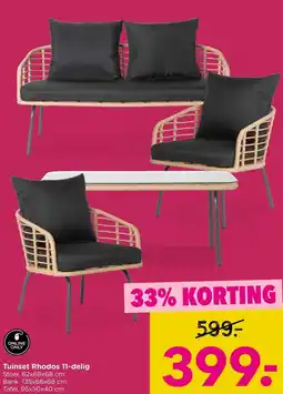 Xenos Tuinset Rhodos 11-delig aanbieding