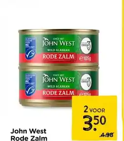 Xenos John West Rode Zalm aanbieding