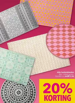 Xenos Alle buitenkleden aanbieding