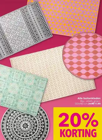 Xenos Alle buitenkleden aanbieding