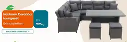 Van der Garde tuinmeubelen Hartman Cordoba loungeset aanbieding