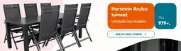 Van der Garde tuinmeubelen Hartman Aruba tuinset aanbieding