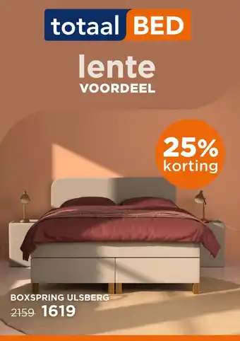 TotaalBED Boxspring Ulsberg aanbieding