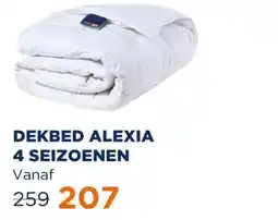 TotaalBED Dekbed Alexia 90% dons 4-seizoenen | 140x200 aanbieding