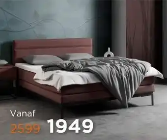 TotaalBED Boxspring Bordeaux aanbieding