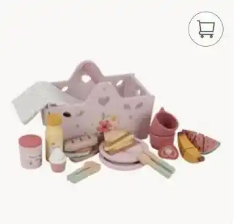 Prenatal Little Dutch houten picknick set aanbieding