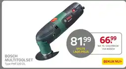 Praxis BOSCH MULTITOOLSET aanbieding