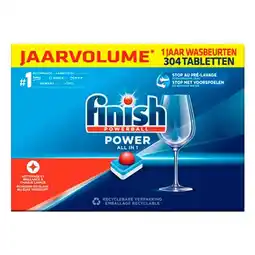 Plein.nl 4x Finish Power All-in-1 aanbieding