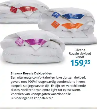 NLslaapt Silvana Royale dekbed aanbieding