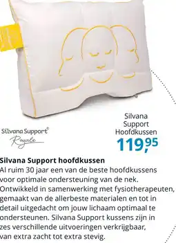 NLslaapt Silvana Support hoofdkussen aanbieding