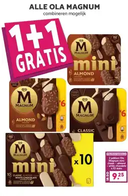 MCD Supermarkt ALLE OLA MAGNUM aanbieding