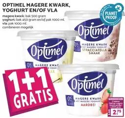 MCD Supermarkt OPTIMEL MAGERE KWARK, YOGHURT EN/OF VLA aanbieding