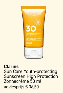 Mooi parfumerie Clarins Sun Care Youth-protecting aanbieding