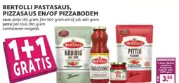 MCD Supermarkt BERTOLLI PASTASAUS, PIZZASAUS EN/OF PIZZABODEM aanbieding
