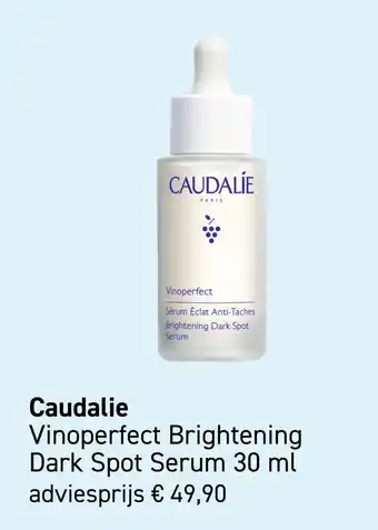 Mooi parfumerie Caudalie Vinoperfect Brightening Dark Spot Serum aanbieding