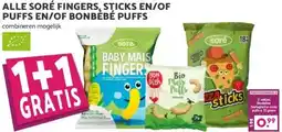 MCD Supermarkt ALLE SORÉ FINGERS, STICKS EN/OF PUFFS EN/OF BONBÉBÉ PUFFS aanbieding