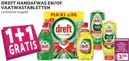 MCD Supermarkt DREFT HANDAFWAS EN/OF VAATWASTABLETTEN aanbieding