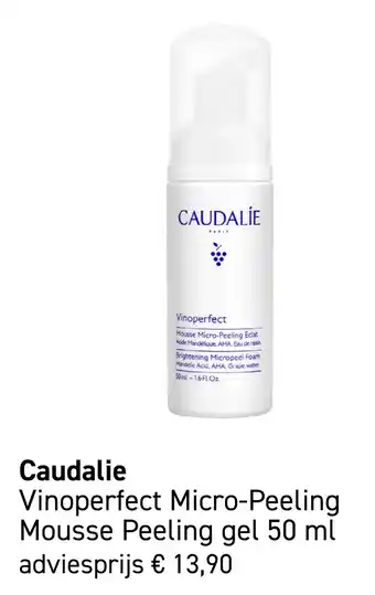 Mooi parfumerie Caudalie Vinoperfect Micro-Peeling aanbieding