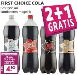 MCD Supermarkt FIRST CHOICE COLA aanbieding